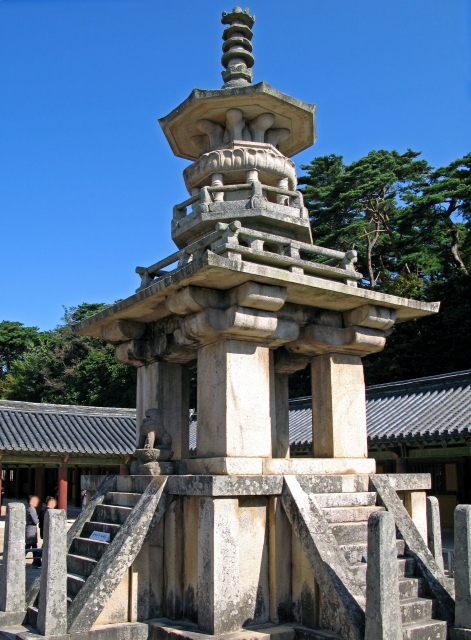 【イメージ画像】韓国　慶州佛國寺の多宝塔